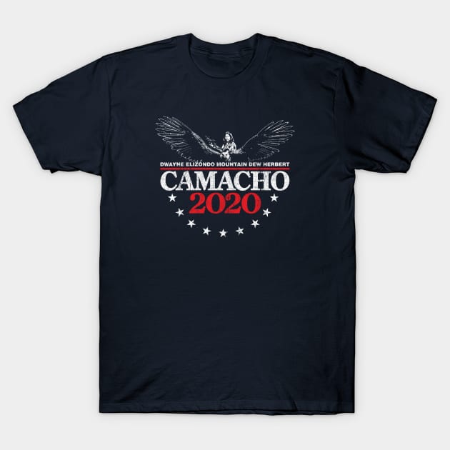 Vote Camacho 2020 T-Shirt by huckblade